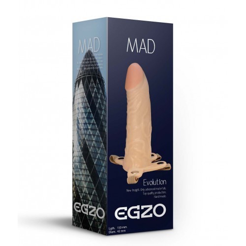 Egzo Hollow Strap-on for Him 15 cm