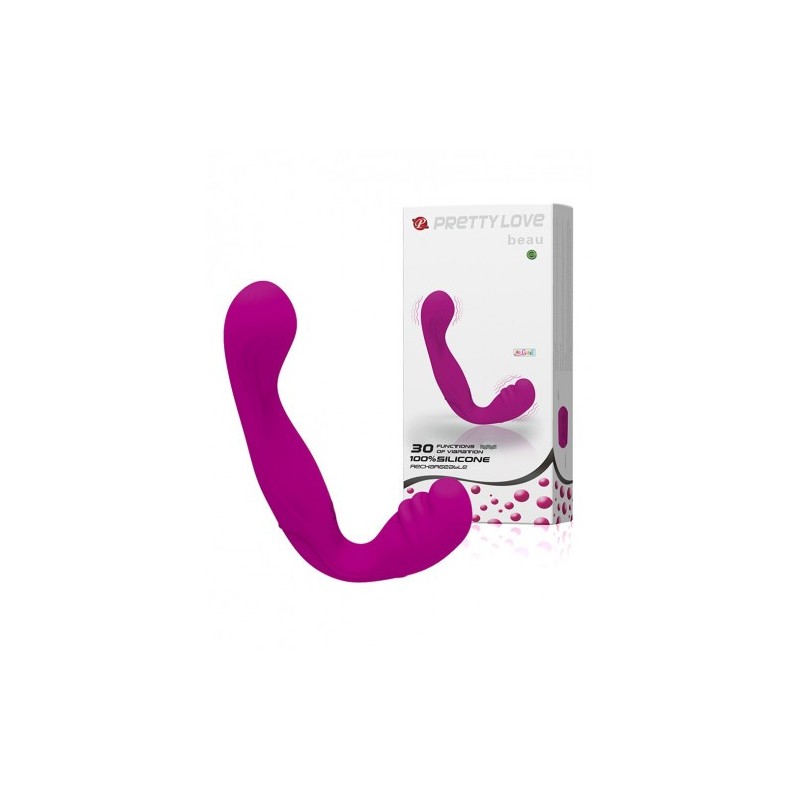 Ντίλτο στραπ-ον Beau Pretty Love με διπλό μοτερ δόνησης