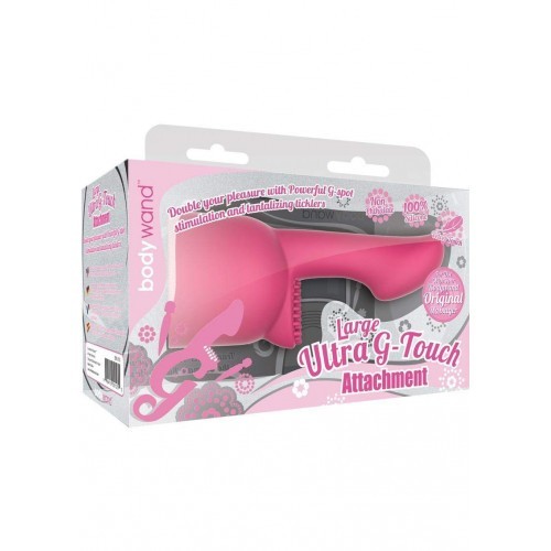 Μετρίου μεγέθους προσθετικό κεφαλής δονητή μασάζ Wand απο Σιλικόνη