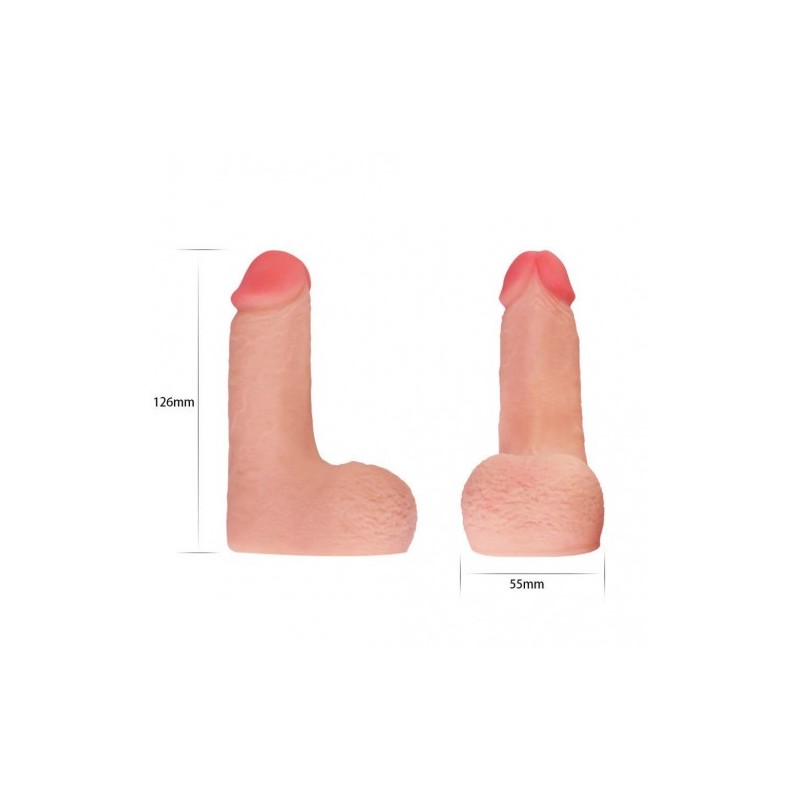 Ρεαλιστικό ομοίωμα πέους για την δημιουργία εντύπωσεων 12εκ