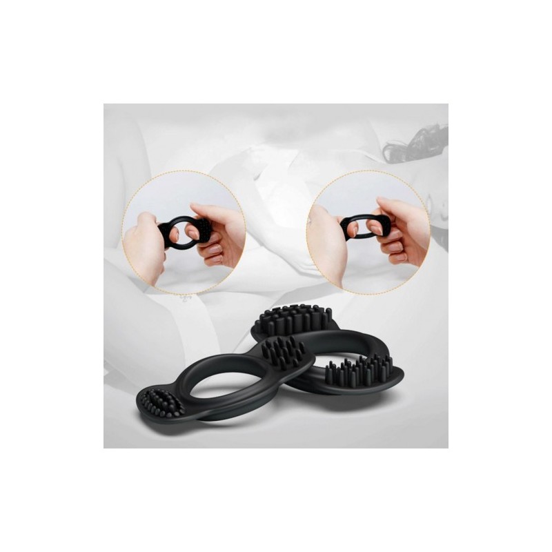 Σετ δύο δαχτυλίδια για το κεφάλι και την βάση του πέους