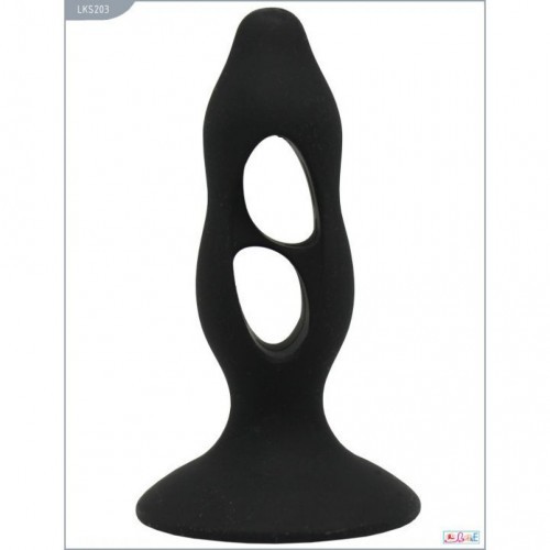 Fabulous Silicone Butt Plug Black