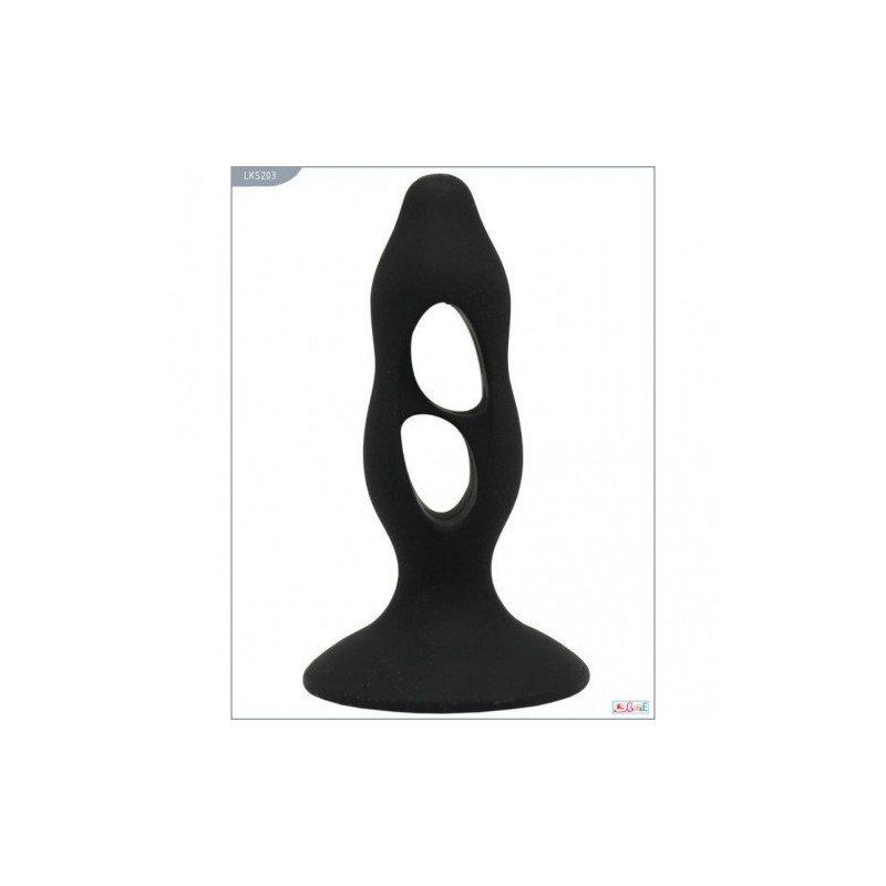 Fabulous Silicone Butt Plug Black
