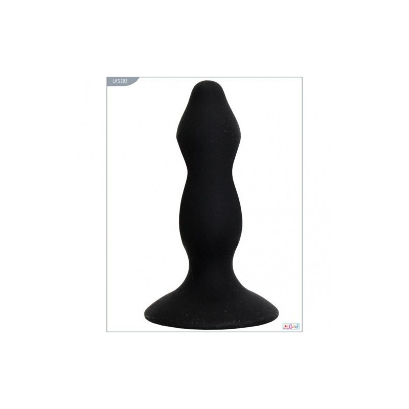 Fabulous Silicone Butt Plug Black