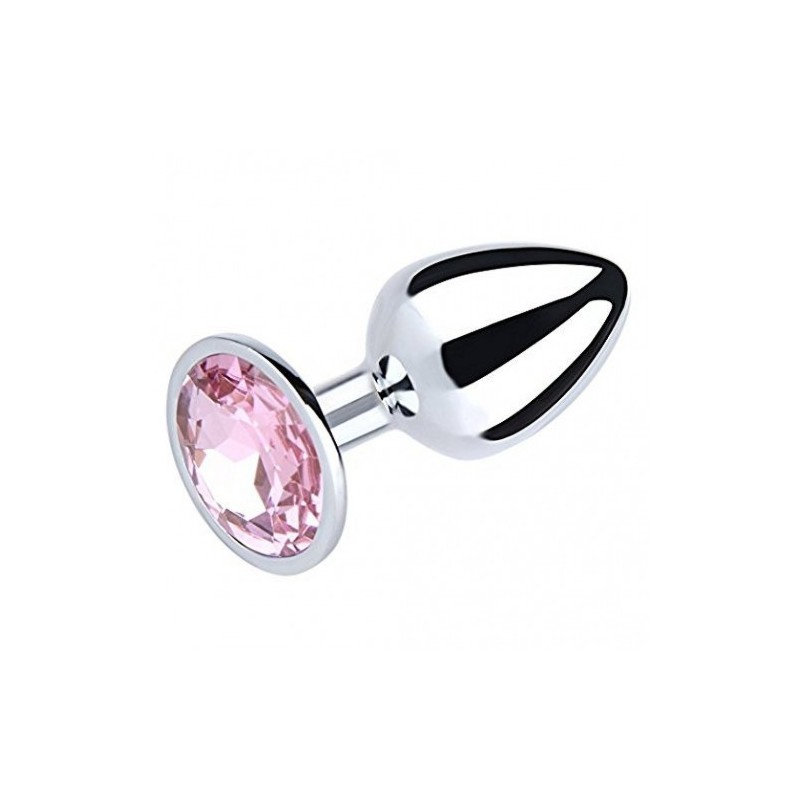 ΜΙΚΡΗ Πρωκτική Σφήνα Αλουμινίου μέ ΡΟΖ Πετράδι