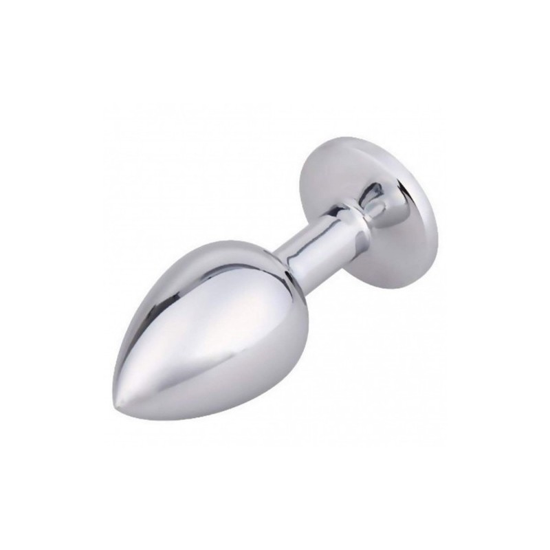 ΜΙΚΡΗ Πρωκτική Σφήνα Αλουμινίου μέ ΡΟΖ Πετράδι