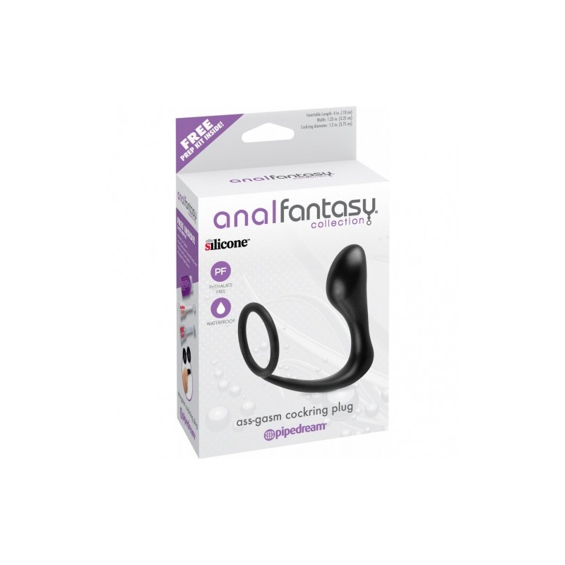Συνδιασμός Πρωκτικής σφήνας με δαχτυλίδι πέους Anal Fantasy Ass-Gasm