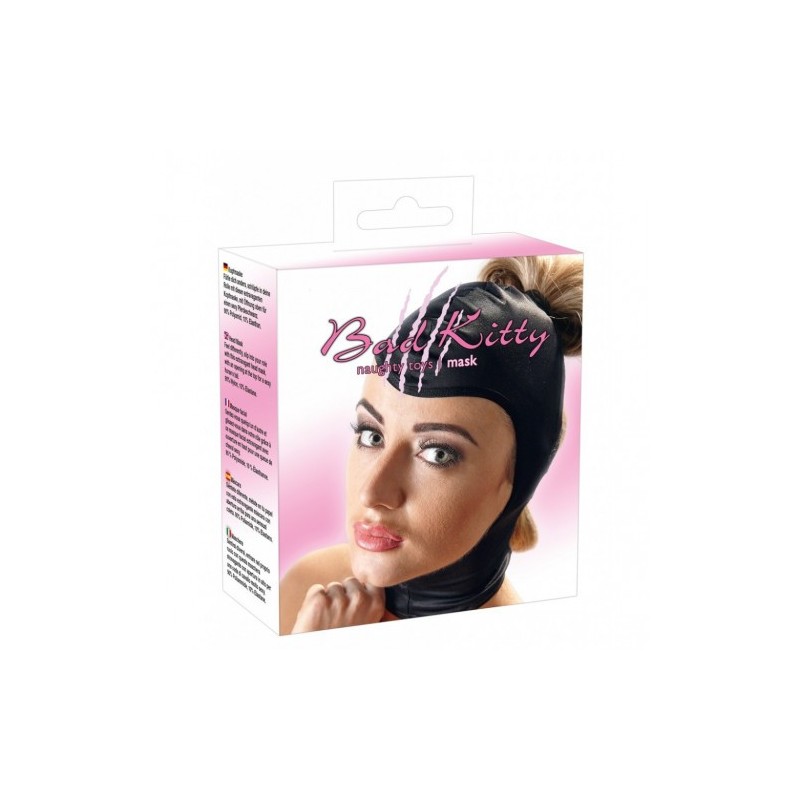 Φετιχιστική Μάσκα με Άνοιγμα για Αλογοουρά Bad Kitty
