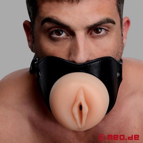 Φίμωτρο στόματος με ομοίωμα μουνιού