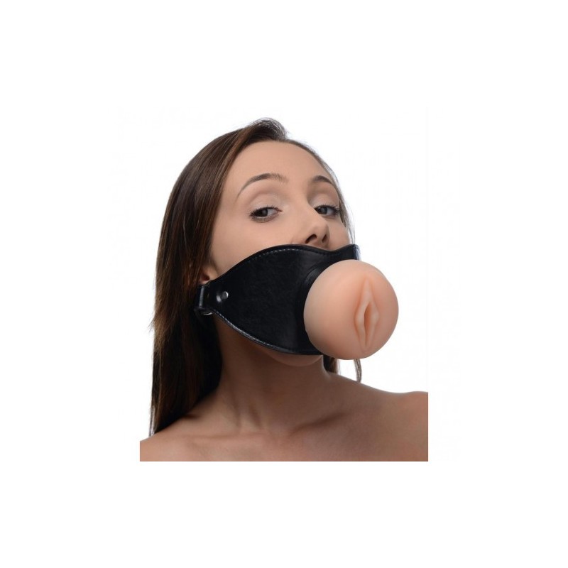 Φίμωτρο στόματος με ομοίωμα μουνιού