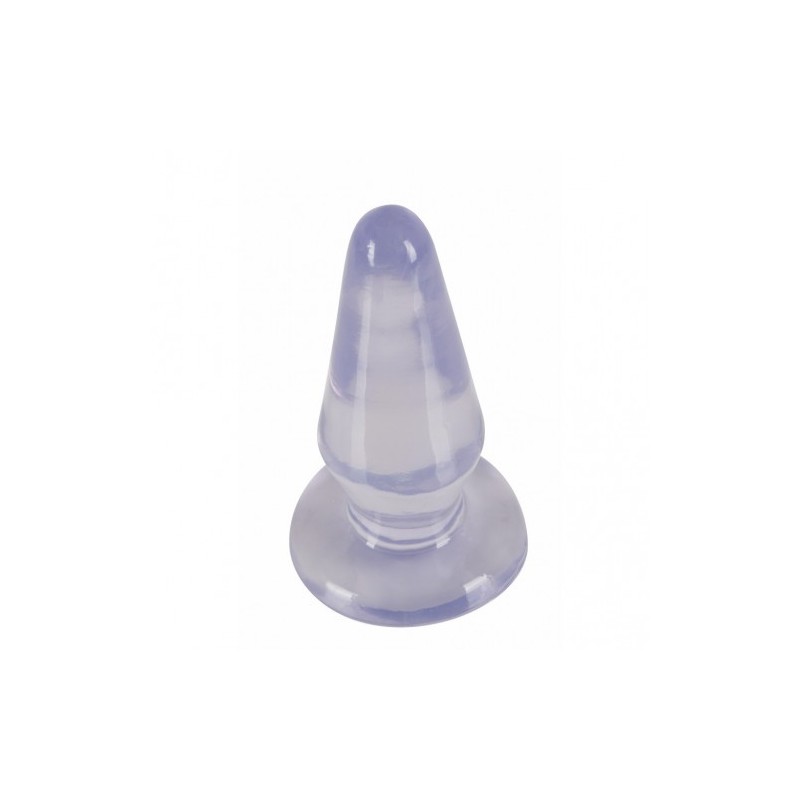 Crystal Clear Large Butt Plug
