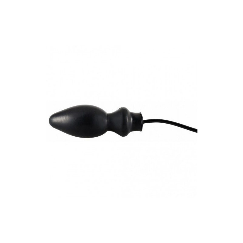 Φουσκωτή Μαύρη Πρωκτική Λάτεξ Σφήνα