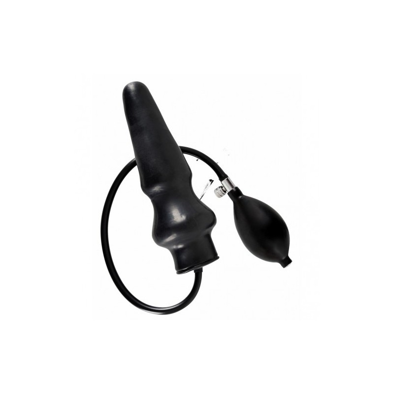 Φουσκωτή Μαύρη Πρωκτική Λάτεξ Σφήνα