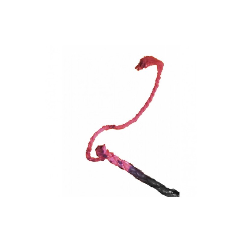 Φετιχιστικό δερμάτινο μαύρο μαστίγιο 182 εκ