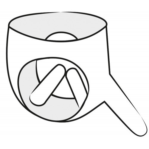 Λατεξ Κυλοτάκι στραπόν με 3 ομοιώματα ντίλντο