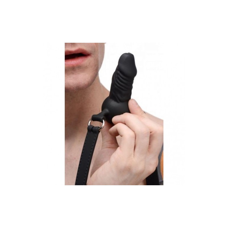 Φετιχιστικό Φίμωτρο στόματος ομοίωμα πέους