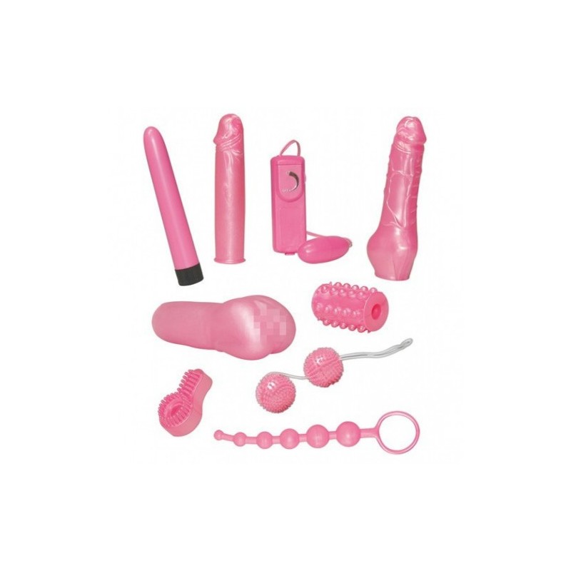 Ερωτικό σέτ 9 Ροζέ βοηθημάτων
