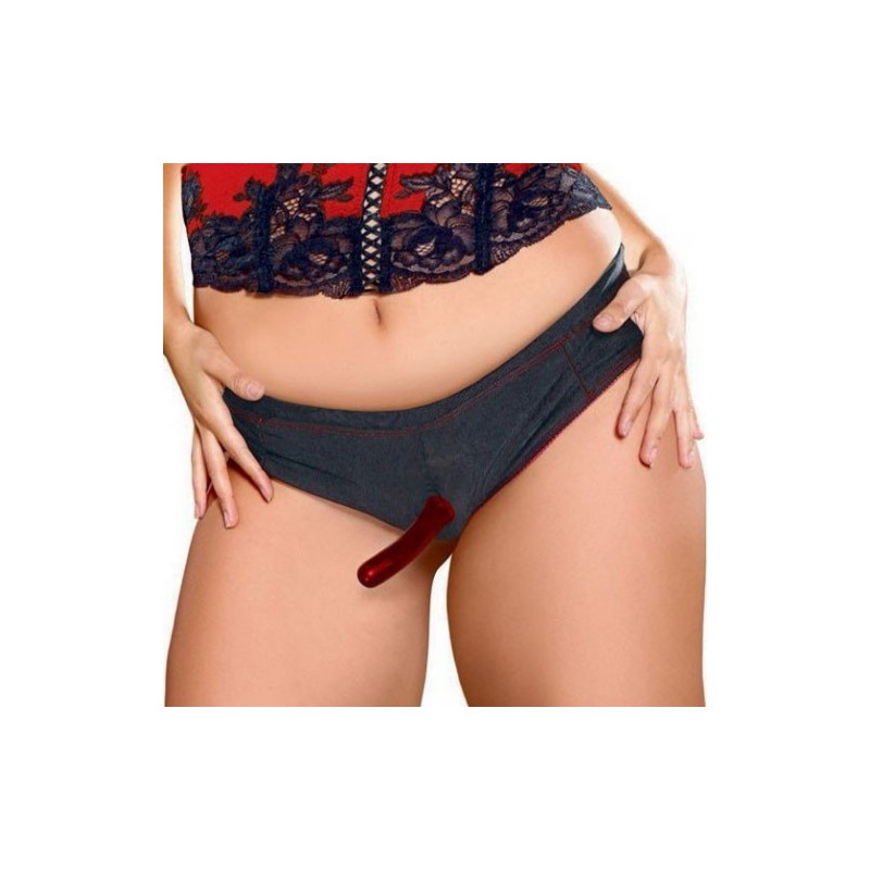 Σορτσάκι στράπ-ον γιά εύσωμες κυρίες