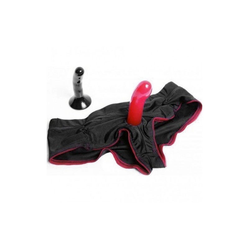 Σορτσάκι στράπ-ον γιά εύσωμες κυρίες