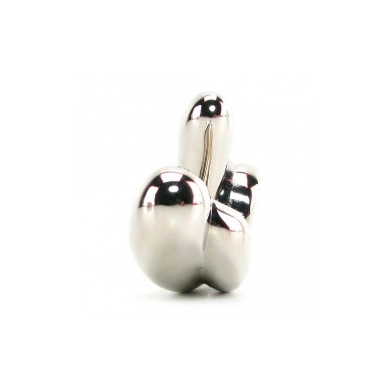 Ατσάλινο διπλό δάχτυλο ερωτικό Ντογκ