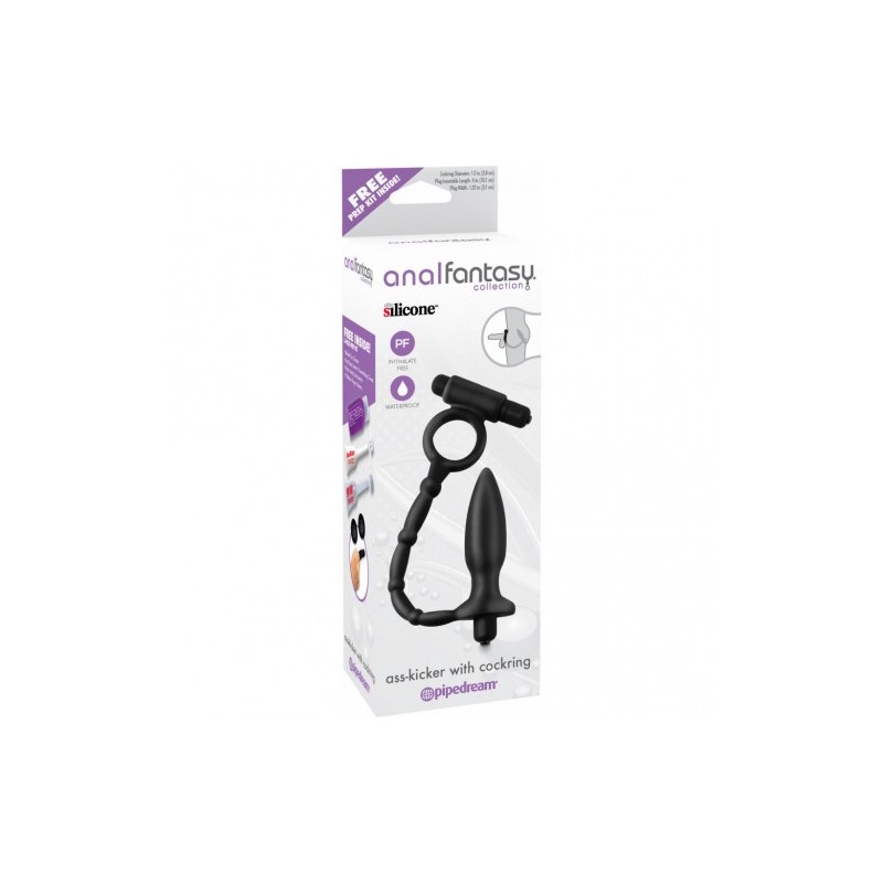 Συνδυασμός Δαxτυλίδι πέους με πρωκτική σφήνα