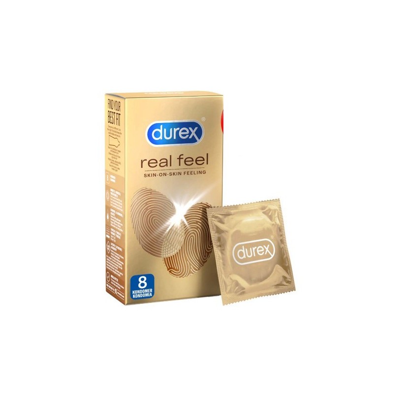 Durex Natural Feeling Προφυλακτικά Χωρίς Λάτεξ 8 τμχ