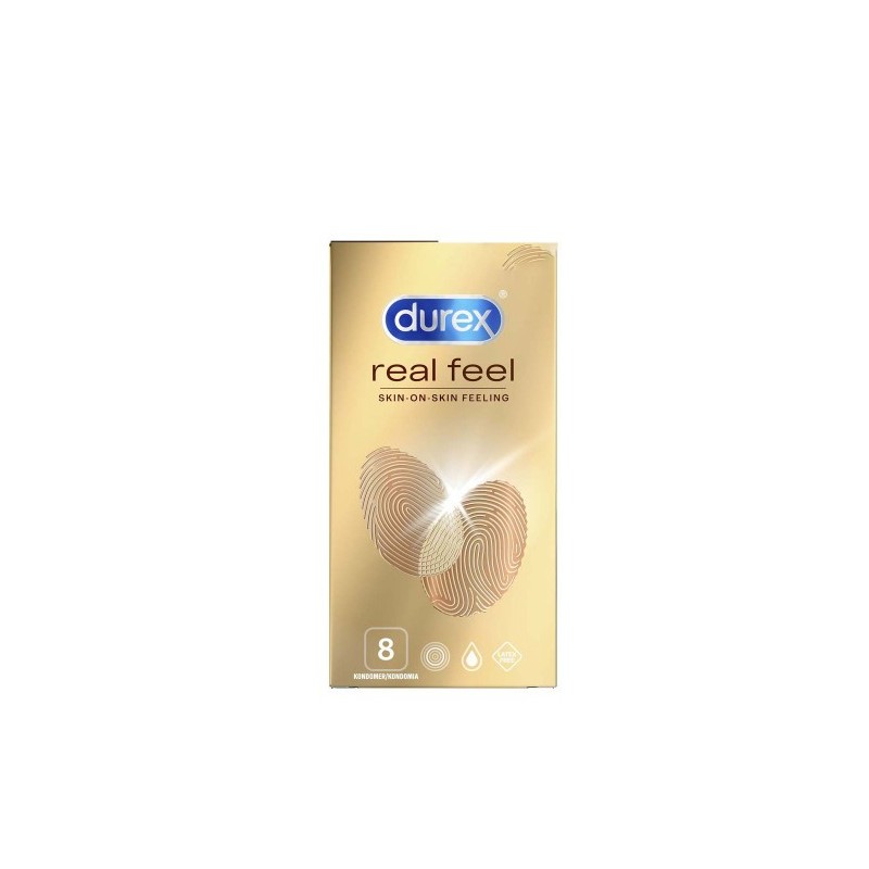 Durex Natural Feeling Προφυλακτικά Χωρίς Λάτεξ 8 τμχ