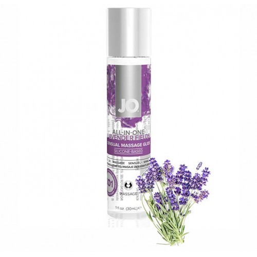 Jo Λιπαντικό Μασάζ Λεβάντα με βάση την σιλικόνη 30ml