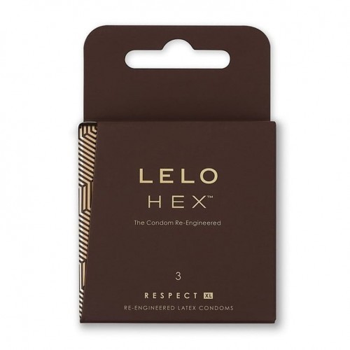 Lelo HEX Condoms Respect 3 Pack