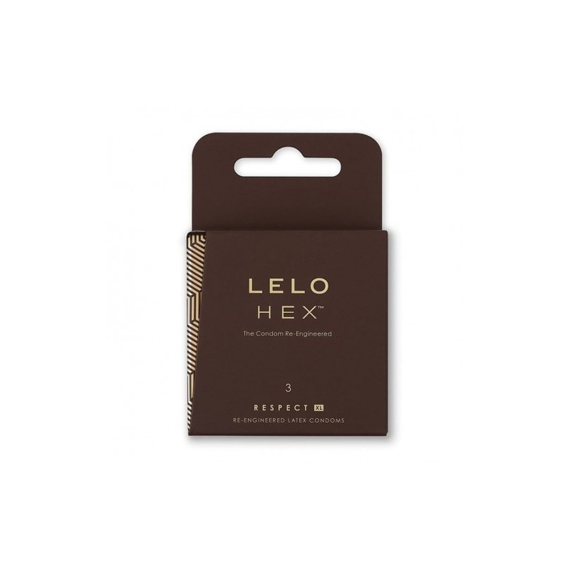 Lelo HEX Condoms Respect 3 Pack