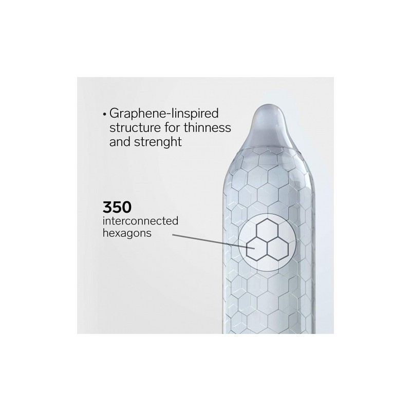 Lelo HEX Condoms Respect 3 Pack