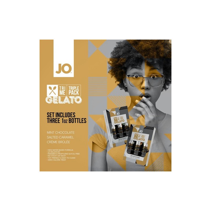 System JO Tri Me Triple Παγωτό Αανακαλύψτε Αρωματικό λιπαντικό