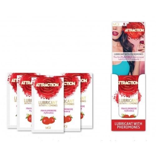 Φακελάκια Λιπαντικού με Φερομόνες Mai Pheromone Strawberry 10 ml