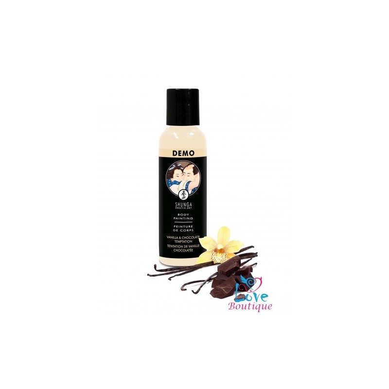 Shunga Vanilla &amp Chocolate Temptation Body Paint 60ml