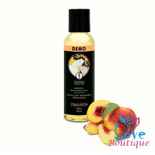 Λάδι Mασάζ Shunga Ροδάκινο 60ml