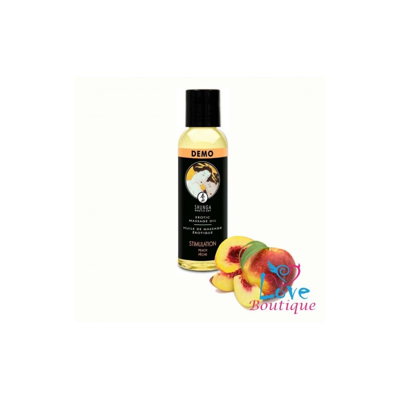 Λάδι Mασάζ Shunga Ροδάκινο 60ml