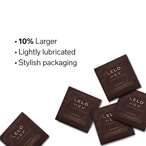 Lelo HEX Condoms Respect 12 Pack