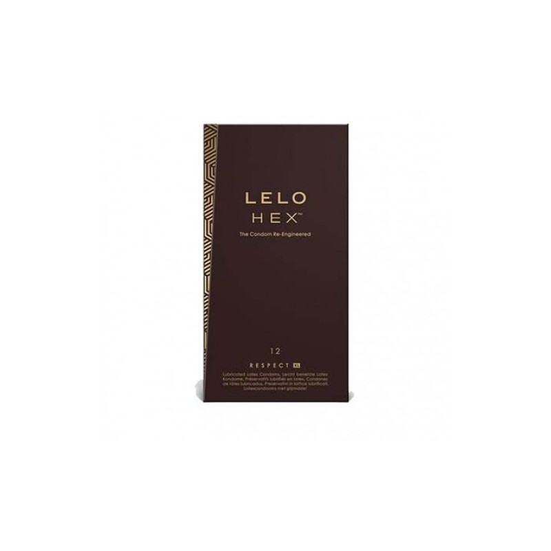 Lelo HEX Condoms Respect 12 Pack