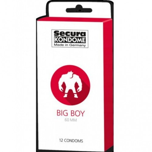 Προφυλακτικά Secura Big Boy 60mm 12 τεμαχίων