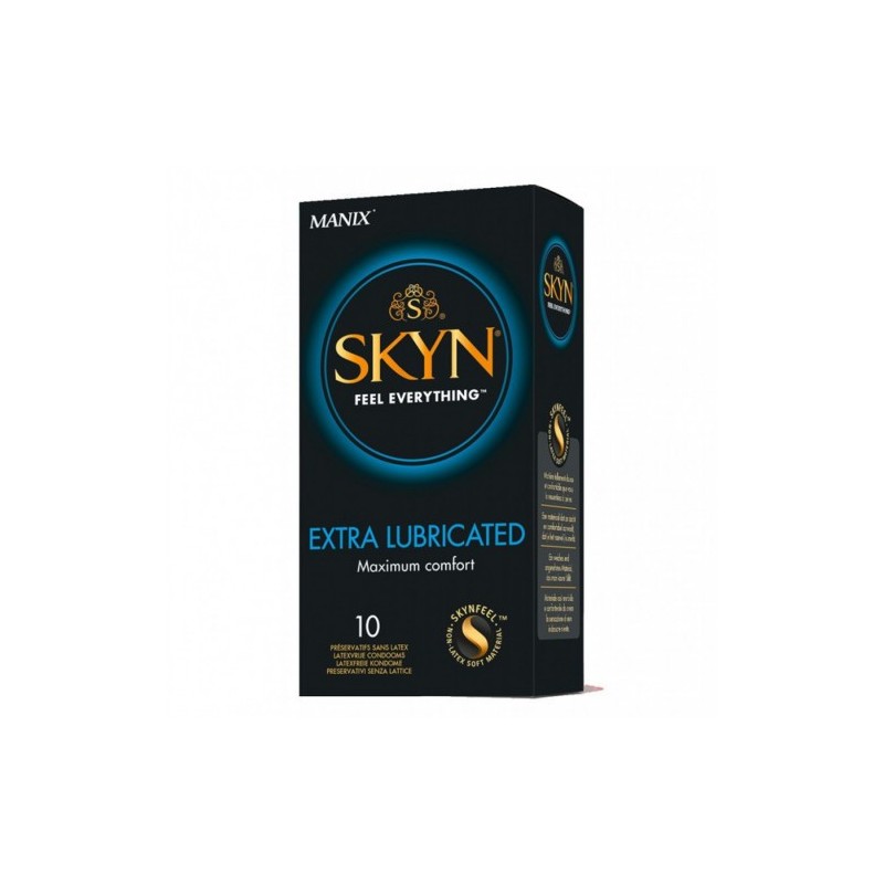 Skyn Extra Lubricated Latex Free 10 Condoms