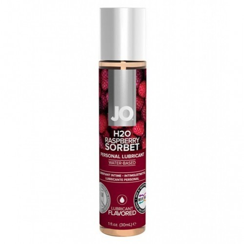 System JO Raspberry Sorbet Flavored Water Based Lubricant 30 ml