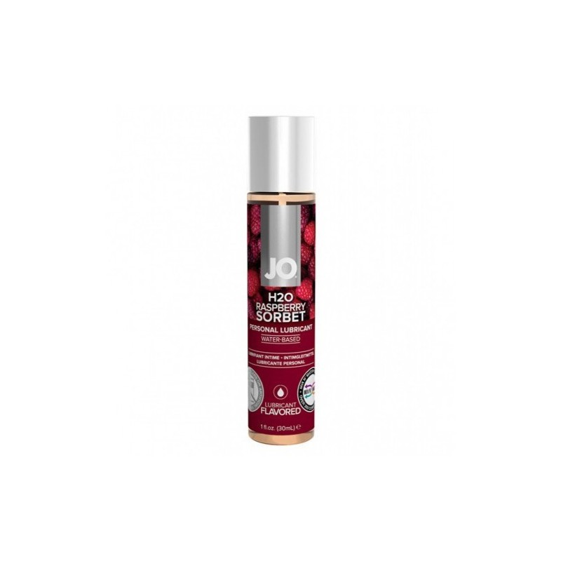 System JO Raspberry Sorbet Flavored Water Based Lubricant 30 ml