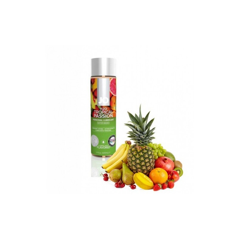 Φαγώσιμο λιπαντικό νερού με γεύση Passion Fruit System Jo 120ml