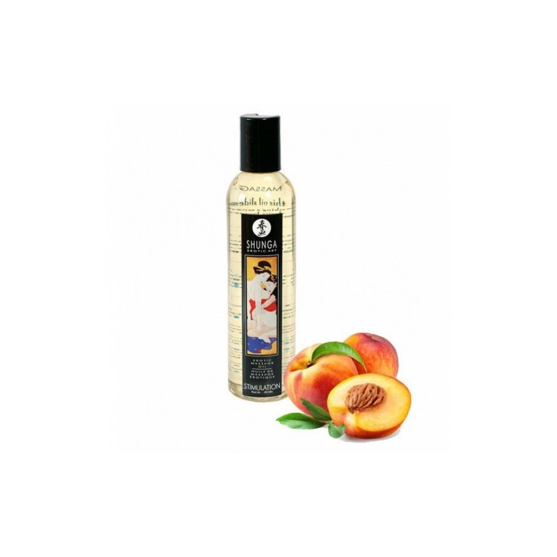 Λάδι Mασάζ Shunga Ροδάκινο 240ml