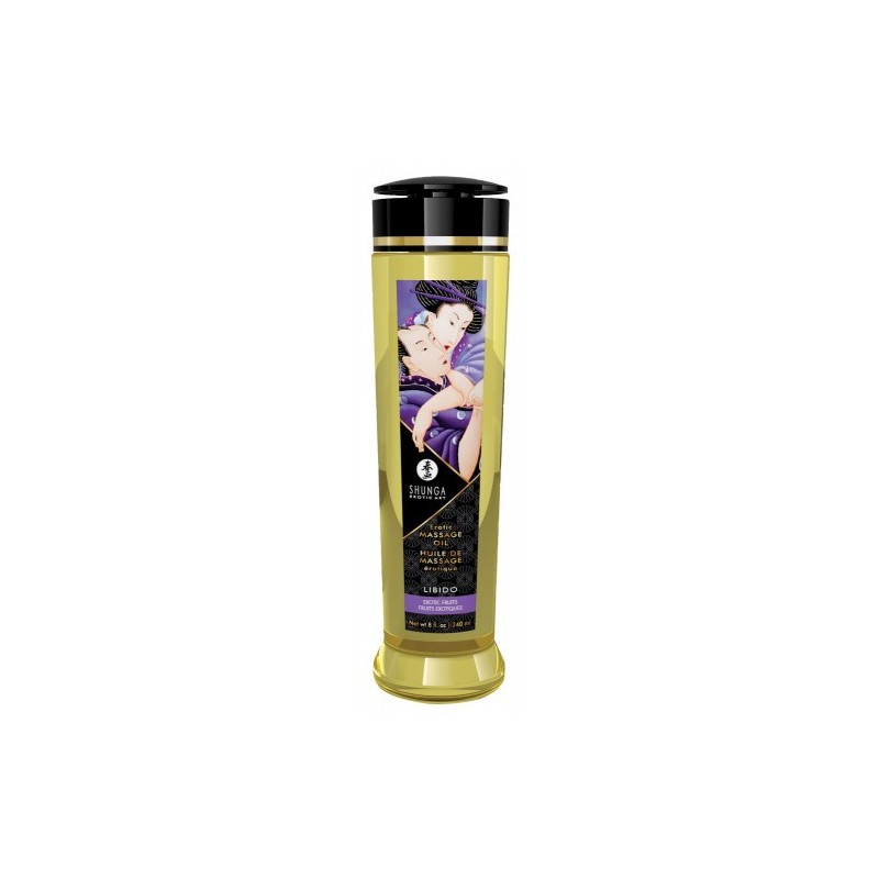 Λάδι Mασάζ Shunga Libido Exotic Fruits 240ml