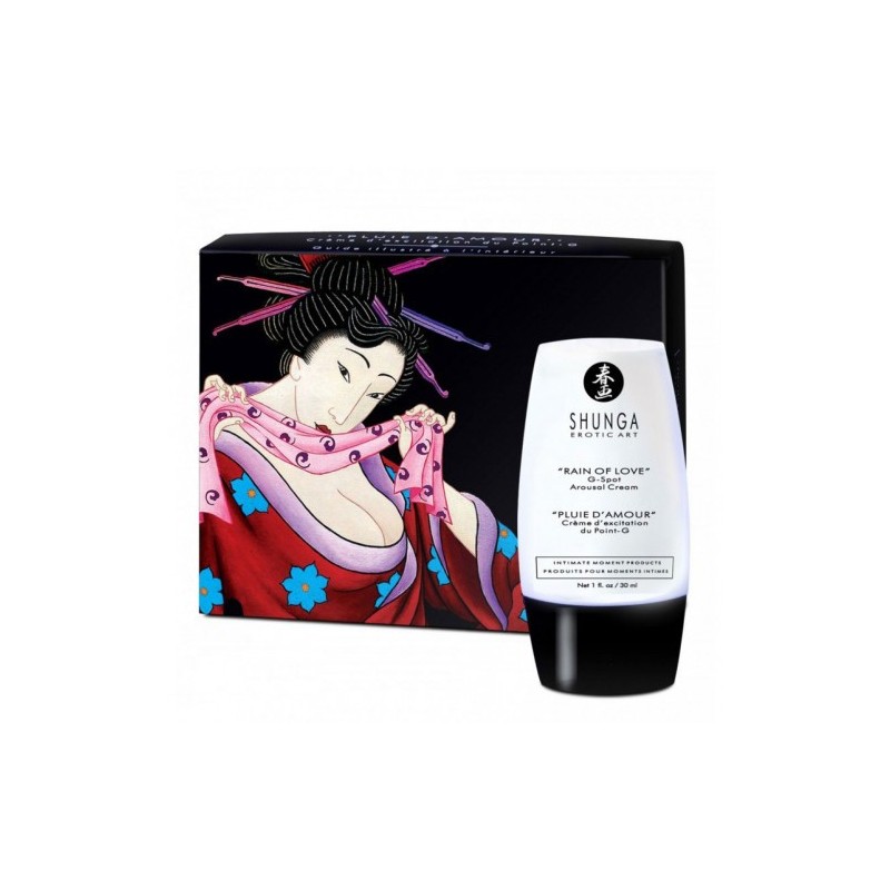 Shunga Rain of Love G-Spot Arousal Cream 30ml
