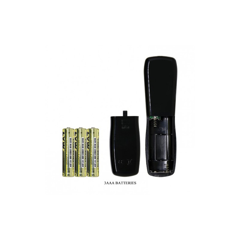 Περιστρεφόμενος Ρεαλιστικός Δονητής με Τηλεχειριστήριο Easton 18εκ