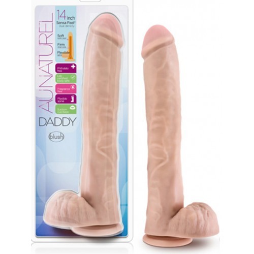 Μεγάλο Ρεαλιστικό Ντίλντο 29 εκ Μπεζ Au Naturel