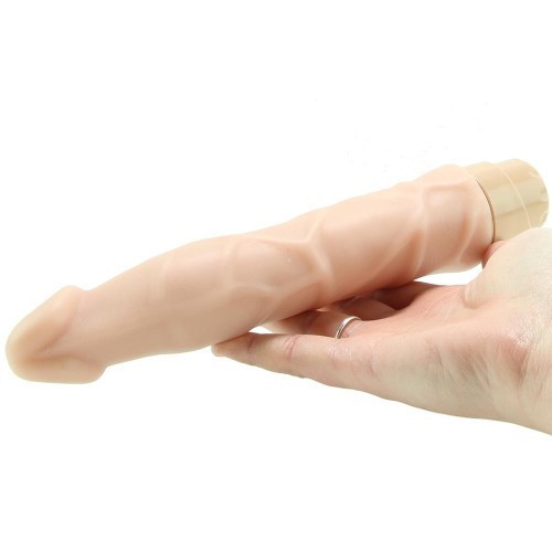 Ρεαλιστικό Ντίλντο Δονητής 19 εκ Μπεζ Dr. Skin