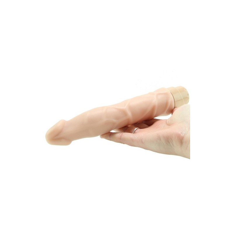 Ρεαλιστικό Ντίλντο Δονητής 19 εκ Μπεζ Dr. Skin